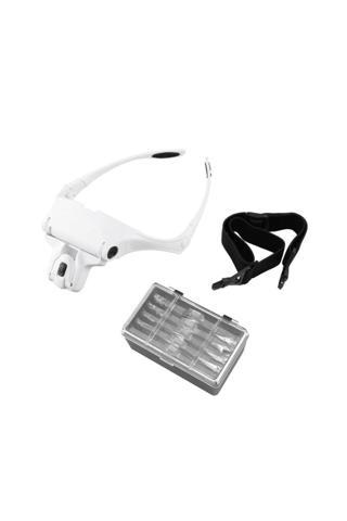 Lenscape Gözlük Tipi Işıklı Ledli Büyüteç