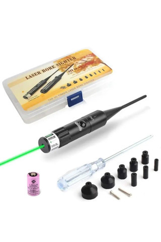 Lenscape Sıfırlama Kapsamı İçin. Lazer İşaretleyici İla 12Ga Kalibre İçin Kırmızı 177 Kit Kolimatör 12 Adapt