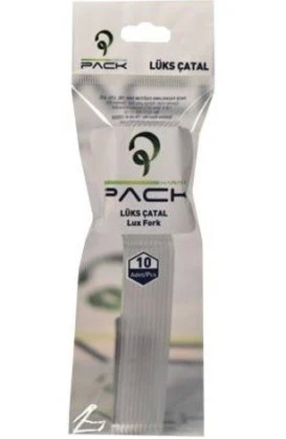 Plastik Kalın Lüks Kaşık 10' lu