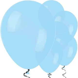 Makaron Mavi 10 Lu latex Balon Normal Boy