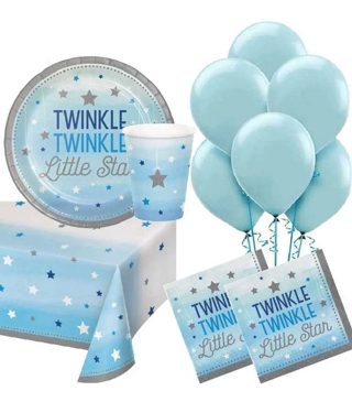 One Little Star Mavi 8 Li Parti Seti