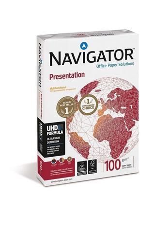 Navigator Gramajlı Fotokopi Kağıdı Laser-Copy-İnkjet Presentation 500 Yaprak A4 100 Gram Beyaz