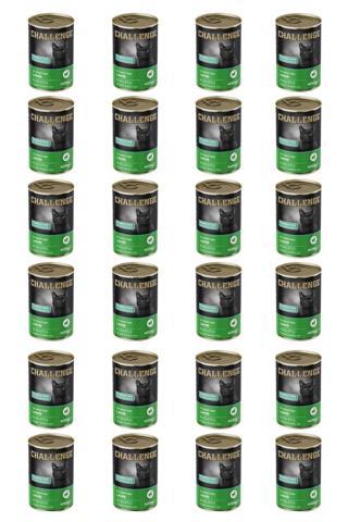 Challenge kuzu etli yetişkin kedi konservesi 400 gr x 24 adet
