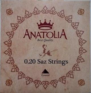 Anatolia Ant020 Saz Bağlama Takım Teli 0.20 Best Quality Pyramid