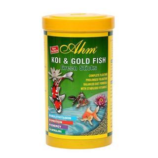 Ahm Koi Gold Fish Green Sticks 1000 Ml 