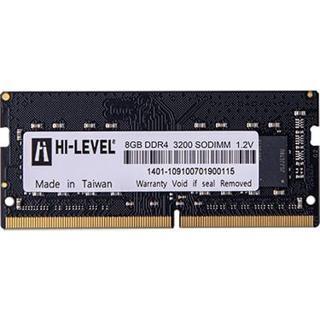 HI-LEVEL 8GB DDR4 3200MHZ NOTEBOOK RAM VALUE HLV-SOPC25600D4/8G