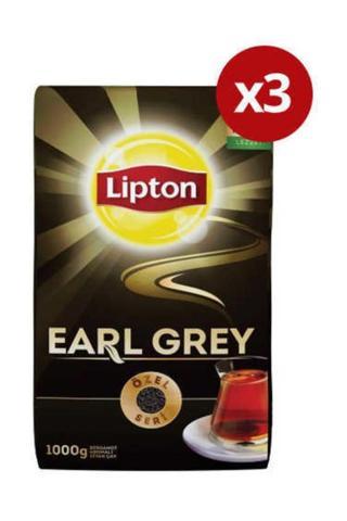 Lipton 3 Adet Earl Grey Dökme Çay 1000 gr