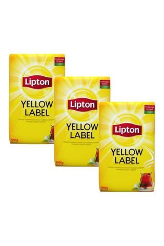 Lipton Yellow Label Dökme Çay 1000 Gr x 3 Adet