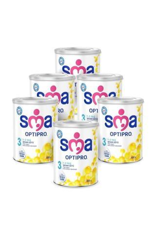 SMA Optipro 3 No 800 Gr 1-3 Yaş Devam Sütü x 6lı 
