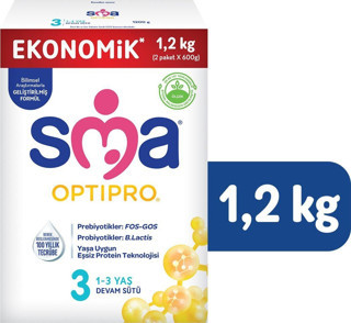 SMA Optipro Probiyotik 3 1- 3 Yaş Devam Sütü 1200 Gr