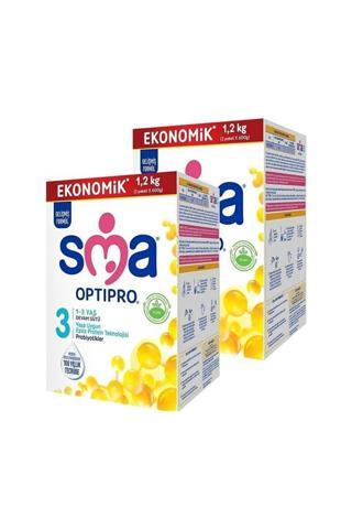 SMA Optipro Probiyotik 3 1- 3 Yaş Devam Sütü 1200 Gr X 2 Adet