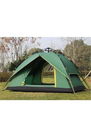 Vanckey 4 Kişilik Otomatik Kurulumlu 4 Mevsim Kamp Çadırı | Geniş, Konforlu & Çift Katmanlı