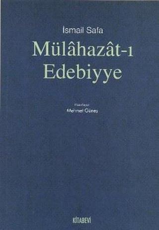 Mülahazat-ı Edebiyye - Hülya Aşkın - Kitabevi Yayınları