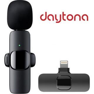 Daytona K9-L1 Lightning Wireless (Kablosuz Mikrofon) Ergonomik Tak Çalıştır Telefon Tablet Ipad Yaka Mikrofonu