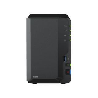 SYNOLOGY DS223 REALTEK QC 2 GB RAM- 2-diskli Nas Server (Disksiz)