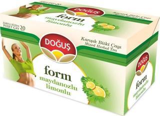 Doğuş Form Maydonozlu Limonlu Çayı 20x2 gr