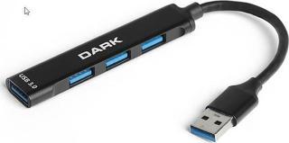 DARK Connect Master X4 DK-AC-USB310 4port USB 3.0 Siyah USB Çoklayıcı Hub