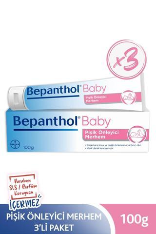 Bepanthol Baby 100 gr 3'lü Pişik Kremi