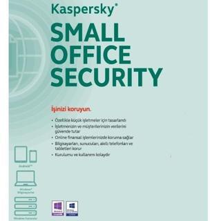 KASPERSKY Small Office Security 1yıl 2server + 20kullanıcı + 20 mobil cihaz
