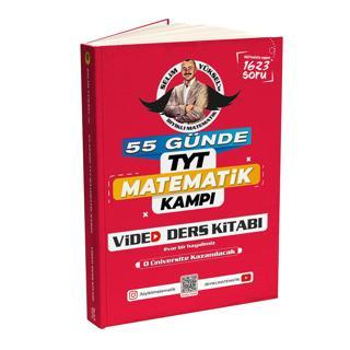 Bıyıklı Matematik 55 Günde TYT Matematik Video Ders Kitabı Selim Yüksel - Bıyıklı Matematik Yayınları