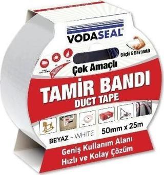 Vodaseal Tamir Bandı 50mmX25m Beyaz Bant