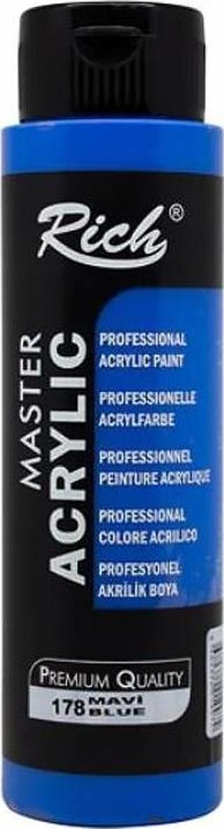 Rich Master Akrilik Boya Mavi 500 cc