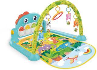 Babycim Dinozor Piyanolu Oyun Halısı HE0643,Bebek Aktivite Oyuncak