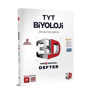 3D Yayınları YKS TYT Biyoloji Video Destekli Defter 3D Yayınları - 3D Yayınları
