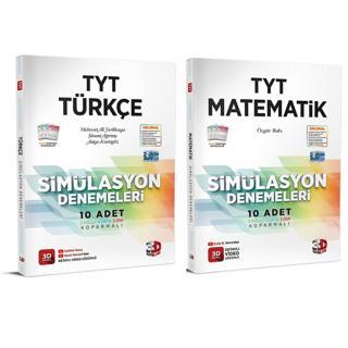 3D Yayınları TYT Türkçe ve Matematik Deneme Seti - 3D Yayınları