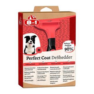8in1 Perfect Coat Deshedder Furminator Orta Irk Köpek Tarağı Medium