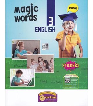 Artım Yayınları 3. Sınıf İngilizce Magic Words - Artım Yayınları