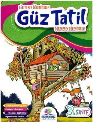 Düşünme Yeteneği Yayınları 3. Sınıf Güz Tatil Kitabı - Düşünme Yeteneği Yayınları