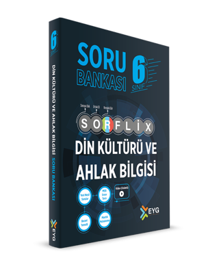 Eyg Yayınları 6. Sınıf Din Kültürü ve Ahlak Bilgisi Sorflix Soru Bankası - Eyg Yayınları
