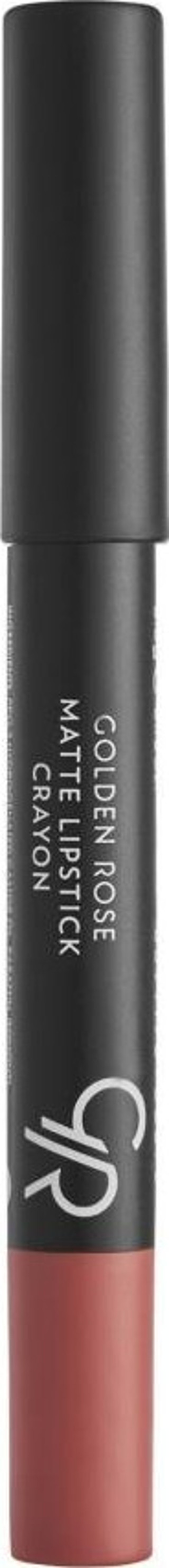 Golden Rose Matte Lipstick Crayon No:27 Peach Nude - Mat Kalem Ruj