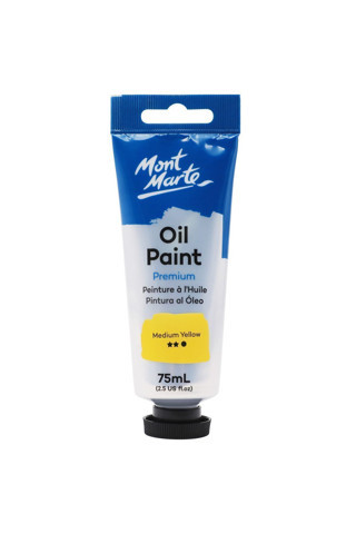 Mont marte MM Premium Yağlı Boya 75ml - Medium Yellow
