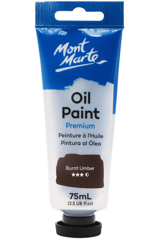 Mont marte MM Premium Yağlı Boya 75ml - Burnt Umber