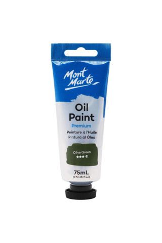 Mont marte MM Premium Yağlı Boya 75ml - Zeytin Yeşili