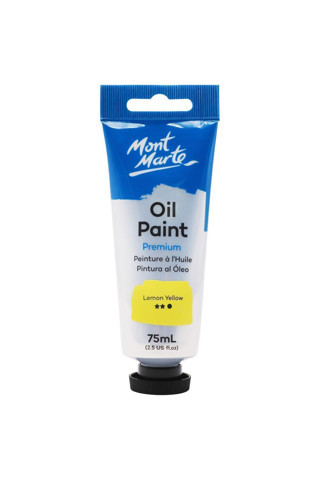 Mont marte MM Premium Yağlı Boya 75ml - Lemon Yellow