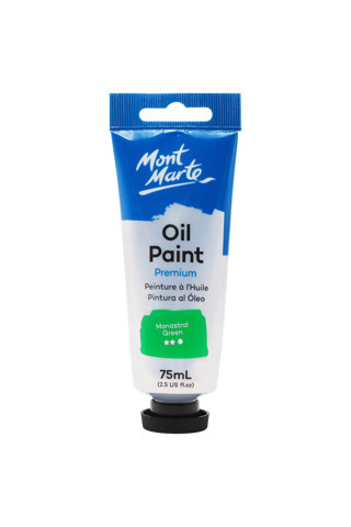 Mont marte MM Premium Yağlı Boya 75ml - Monastral Green