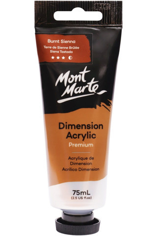 Mont marte MM Premium Dimension Akrilik 75ml - Burt Sienna