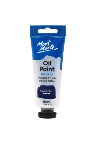 Mont marte MM Premium Yağlı Boya 75ml - Prusya Mavisi