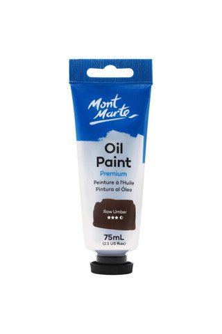 Mont marte MM Premium Yağlı Boya 75ml - Raw Umber