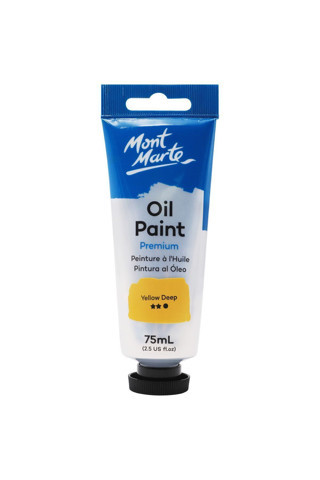 Mont marte MM Premium Yağlı Boya 75ml - Yellow Deep
