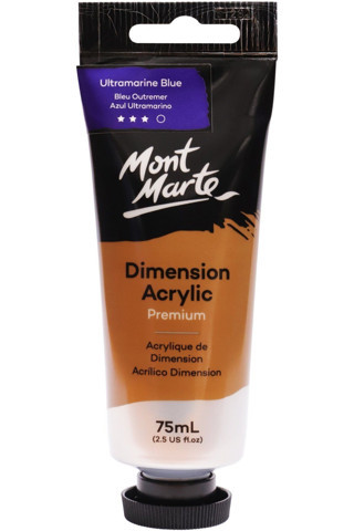 Mont marte MM Premium Dimension Akrilik 75ml - Ultramarine Blue