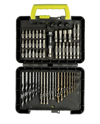 Ryobi RAK60DDF Vidalama ve Matkap Ucu Seti 60 Parça 