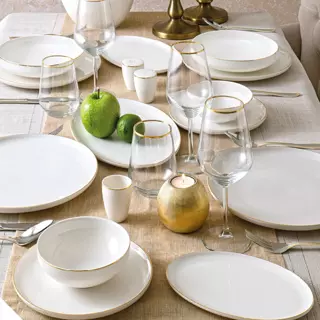 Pierre Cardin Pierrecardin Pure Gold 62 Parça Yemek Takımı