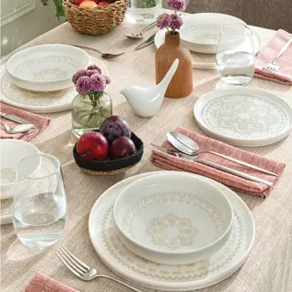 Pierre Cardin Jade 24 Parça 6 Kişilik Yemek Takımı