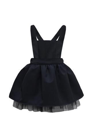 Shecco Babba Kız Çocuk Siyah Tütü Elbise, Doğum Günü Elbisesi, Kız Çocuk Elbise Modelleri 1 Yaş Siyah