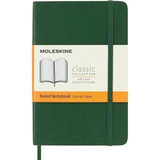 Moleskine Notebook Pk Rul Myrtle Green Soft