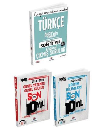 Dizgi KPSS GYGK ve Eğitim Bilimleri Son 10 Yıl Çıkmış Soru ve ÖABT Türkçe Son 11 Yıl Çıkmış Soru Seti - Yönerge Yayınları